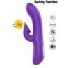 Vibratore rabbit doppia stimolazione viola Vibratore rabbit doppia stimolazione viola