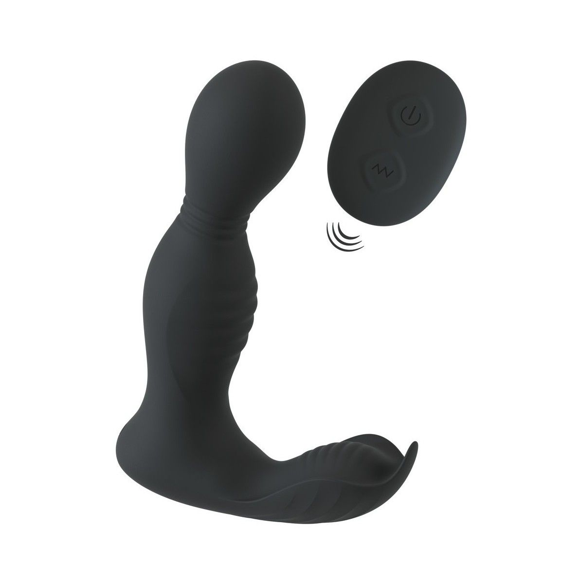 Vibratore rotante per prostata RC Butt Plug with 2 Functions