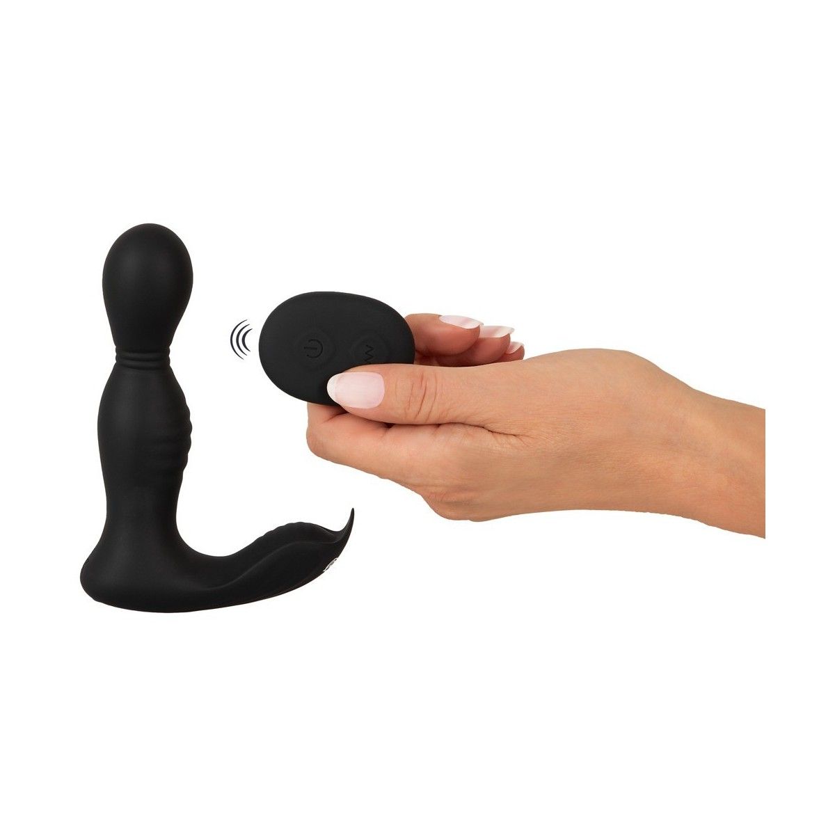 Vibratore rotante per prostata RC Butt Plug with 2 Functions