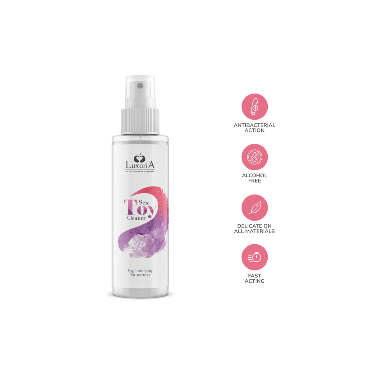 detergente disinfettante spray per sex toys