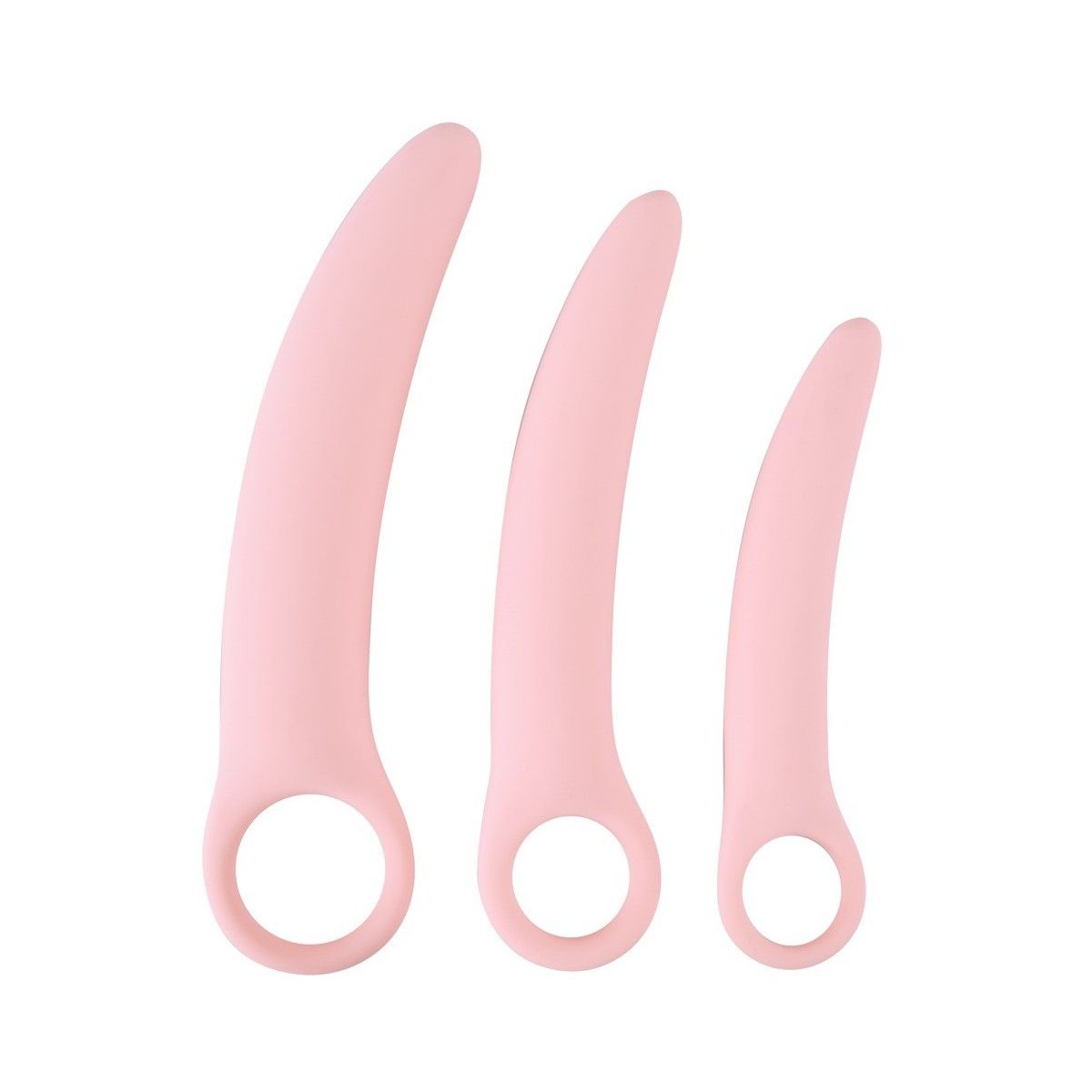 Vaginal trainers set 3 pz dildo in silicone