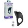 Anello pene vibrante Satisfaction nero Anello pene vibrante Satisfaction nero