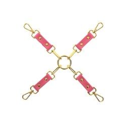 Hogtie Croce bondage rosa Malibù Taboom Hogtie Croce bondage rosa Malibù Taboom
