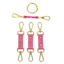 Hogtie Croce bondage rosa Malibù Taboom Hogtie Croce bondage rosa Malibù Taboom
