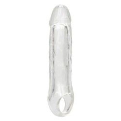 Guaina pene con anello trasparente 21 cm Guaina pene con anello trasparente 21 cm
