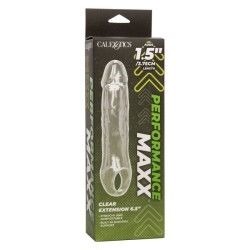 Guaina pene con anello trasparente 21 cm Guaina pene con anello trasparente 21 cm
