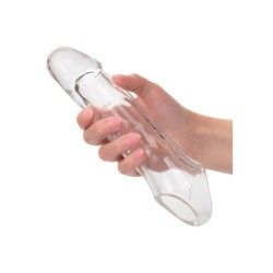 Guaina pene con anello trasparente 23.5 cm Guaina pene con anello trasparente 23.5 cm
