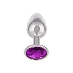Plug anale con pietra Jewel Amethyst Small Plug anale con pietra Jewel Amethyst Small