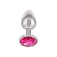 Plug anale con pietra Jewel Rose Small