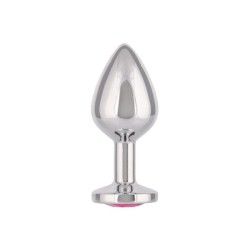 Plug anale con pietra Jewel Large Rose Plug Plug anale con pietra Jewel Large Rose Plug