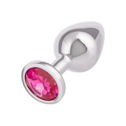 Plug anale con pietra Jewel Large Rose Plug Plug anale con pietra Jewel Large Rose Plug
