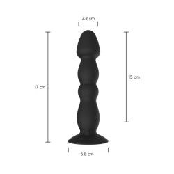 Plug anale vibrante large Plug anale vibrante large