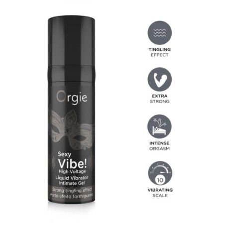 Gel High Voltage stimolante Sexy Vibe 15 ml