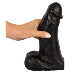Fallo XL realistico 22 cm Real Giant nero Fallo XL realistico 22 cm Real Giant nero