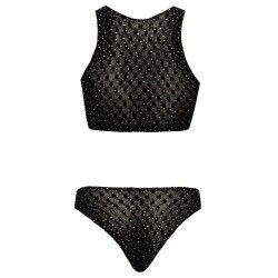 Completo intimo top e slip con strass Completo intimo top e slip con strass