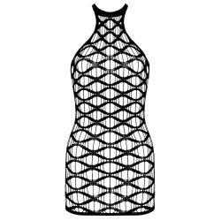 Mini abito sexy a rete con perizoma Mini abito sexy a rete con perizoma