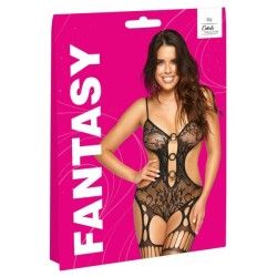 Tutina sexy a rete scollo profondo Cottelli Tutina sexy a rete scollo profondo Cottelli