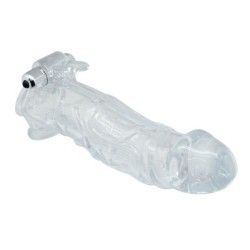 Guaina e Prolunga Pene vibrante 23 cm Guaina e Prolunga Pene vibrante 23 cm