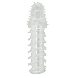 Guaina fallica stimolante trasparente Guaina fallica stimolante trasparente