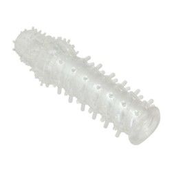 Guaina fallica stimolante trasparente Guaina fallica stimolante trasparente