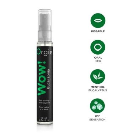 Spray orale alito fresco 10 ml menta Wow