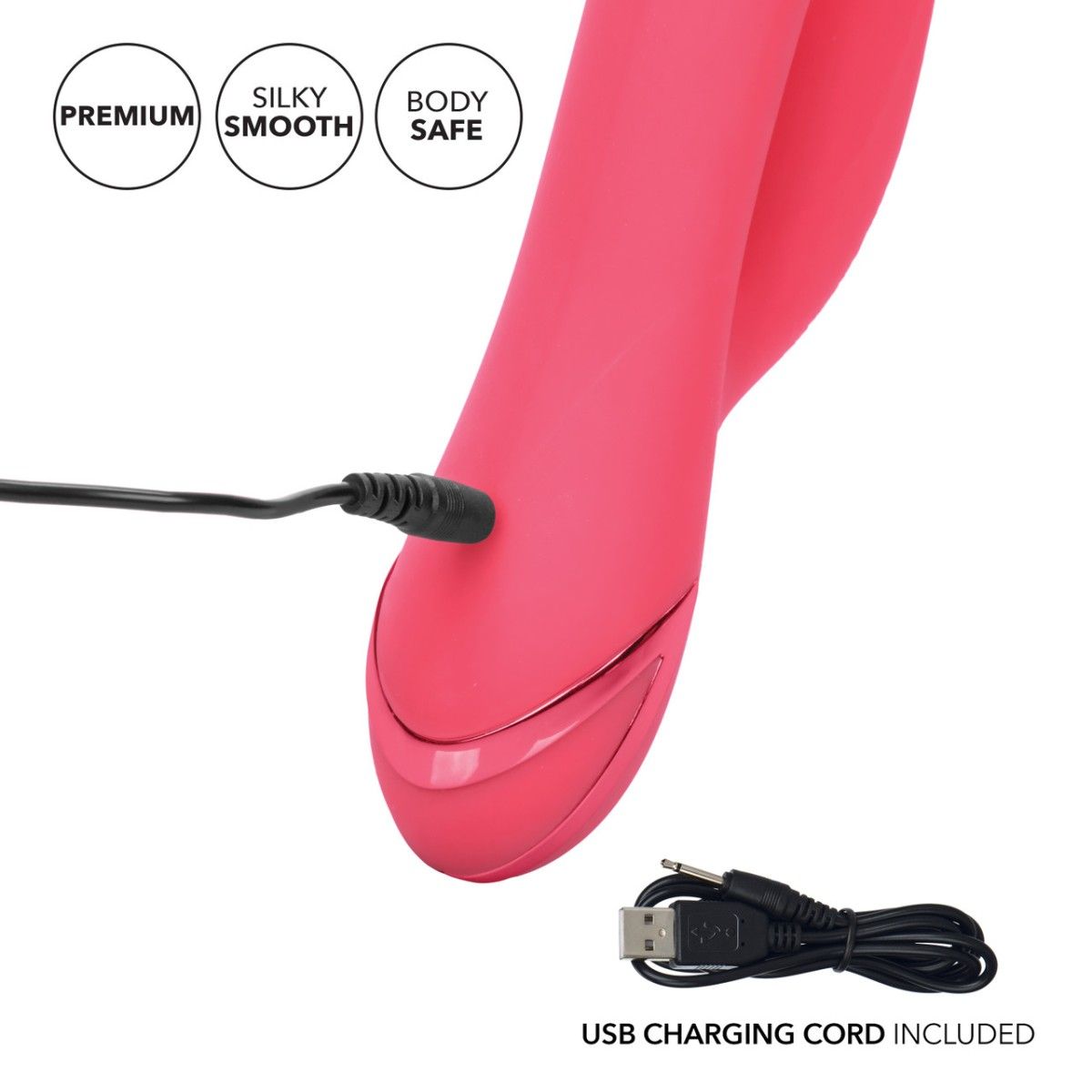 Vibratore rabbit rosa per punto G