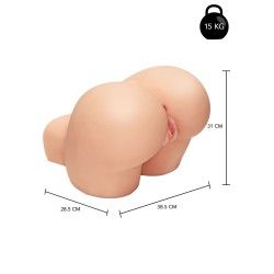 Masturbatore maschile realistico vagina ano Masturbatore maschile realistico vagina ano
