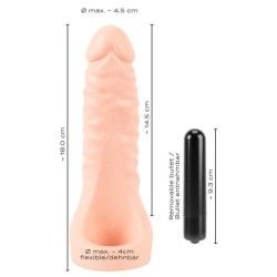 Fallo indossabile vibro doppia penetrazione Fallo indossabile vibro doppia penetrazione