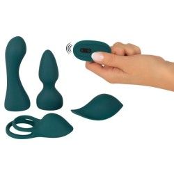 Kit 4 sex toys e telecomando verde Kit 4 sex toys e telecomando verde