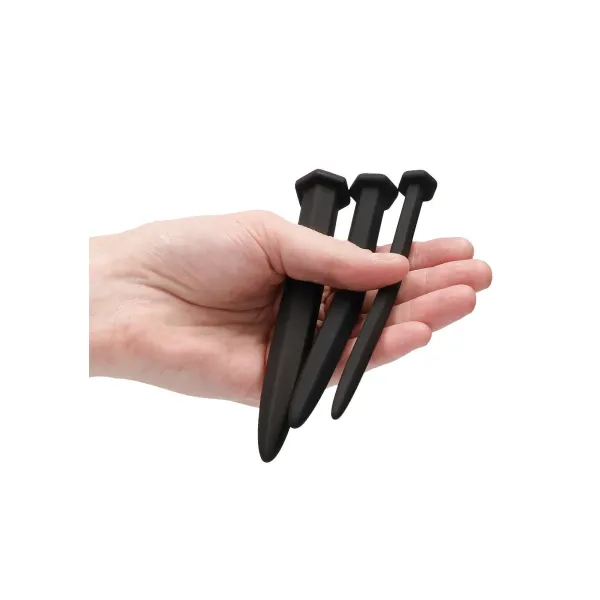 Sonde uretrali 3 pz Rugged Nail silicone