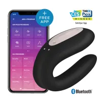 Vibratore coppia Double Joy nero Satisfyer