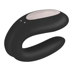Vibratore coppia Double Joy nero Satisfyer Vibratore coppia Double Joy nero Satisfyer