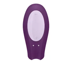 Vibratore coppia Double Joy viola Satisfyer Vibratore coppia Double Joy viola Satisfyer