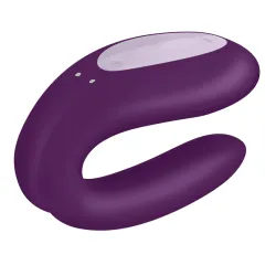 Vibratore coppia Double Joy viola Satisfyer Vibratore coppia Double Joy viola Satisfyer
