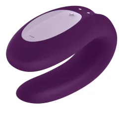 Vibratore coppia Double Joy viola Satisfyer Vibratore coppia Double Joy viola Satisfyer