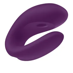 Vibratore coppia Double Joy viola Satisfyer Vibratore coppia Double Joy viola Satisfyer