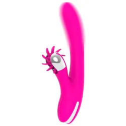 Vibratore rabbit con lingue rotanti Vibratore rabbit con lingue rotanti