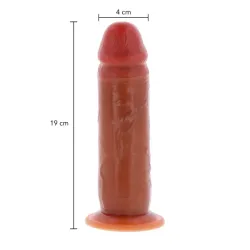Dildo realistico Silicone Foreskin 19 cm Dildo realistico Silicone Foreskin 19 cm