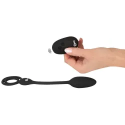 Vibratore anale con anello pene testicoli Vibratore anale con anello pene testicoli