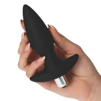Plug anale forma T vibrante 12,5 cm