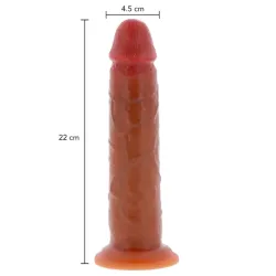 Dildo realistico Silicone Foreskin 22 cm Dildo realistico Silicone Foreskin 22 cm