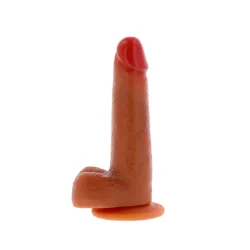 Dildo realistico Silicone Foreskin 18 cm Dildo realistico Silicone Foreskin 18 cm