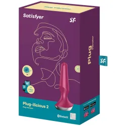 Plug Vibratore Anale ilicious 2 fucsia Plug Vibratore Anale ilicious 2 fucsia