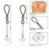 Stringi capezzoli Crystal Gem pendenti Stringi capezzoli Crystal Gem pendenti