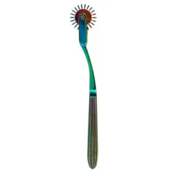 Rotella di Wartenberg bdsm singola arcobaleno Rotella di Wartenberg bdsm singola arcobaleno