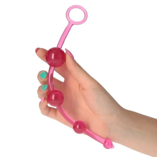 Palline anali graduate rosa 20 cm