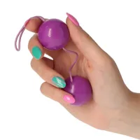 Palline stimolanti vaginali viola