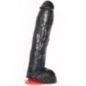 Dildo Realistico maxi Drilling Don 28 cm nero