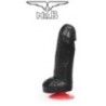 Dildo realistico con ventosa nero Dildo realistico con ventosa nero