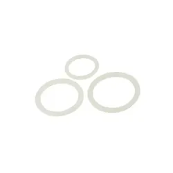 Anelli pene silicone trasparenti kit 3 pz Anelli pene silicone trasparenti kit 3 pz
